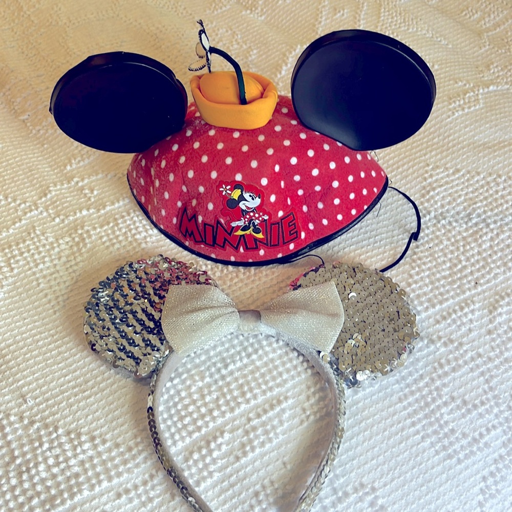 Vintage Disney ears and hat.